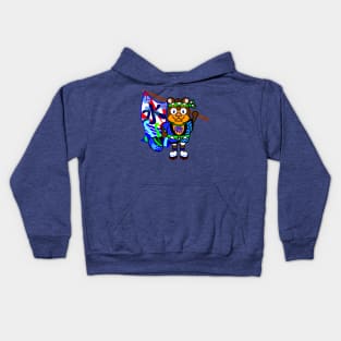 SUMMER PRIDE FESTIVAL: SURFER BEAR Kids Hoodie